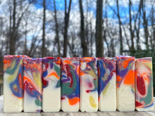 Load image into Gallery viewer, Chasing Rainbows Artisan Bath Soap 4.5oz

